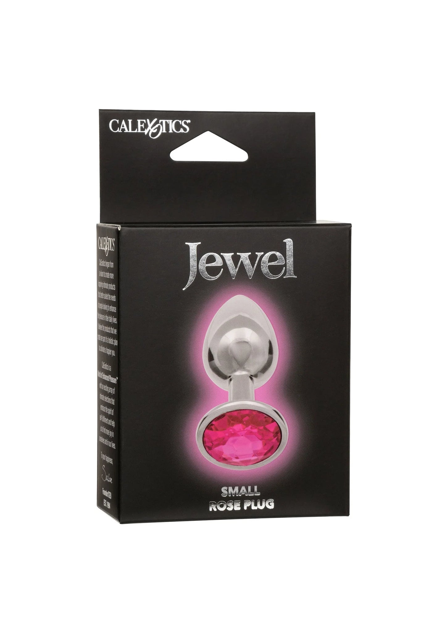 Bestel: Jewel Small Rose Plug by CalExotics Jewel - bij Happytoys: de erotische sex webshop | liever Happy dan Easy ⭐⭐⭐⭐⭐