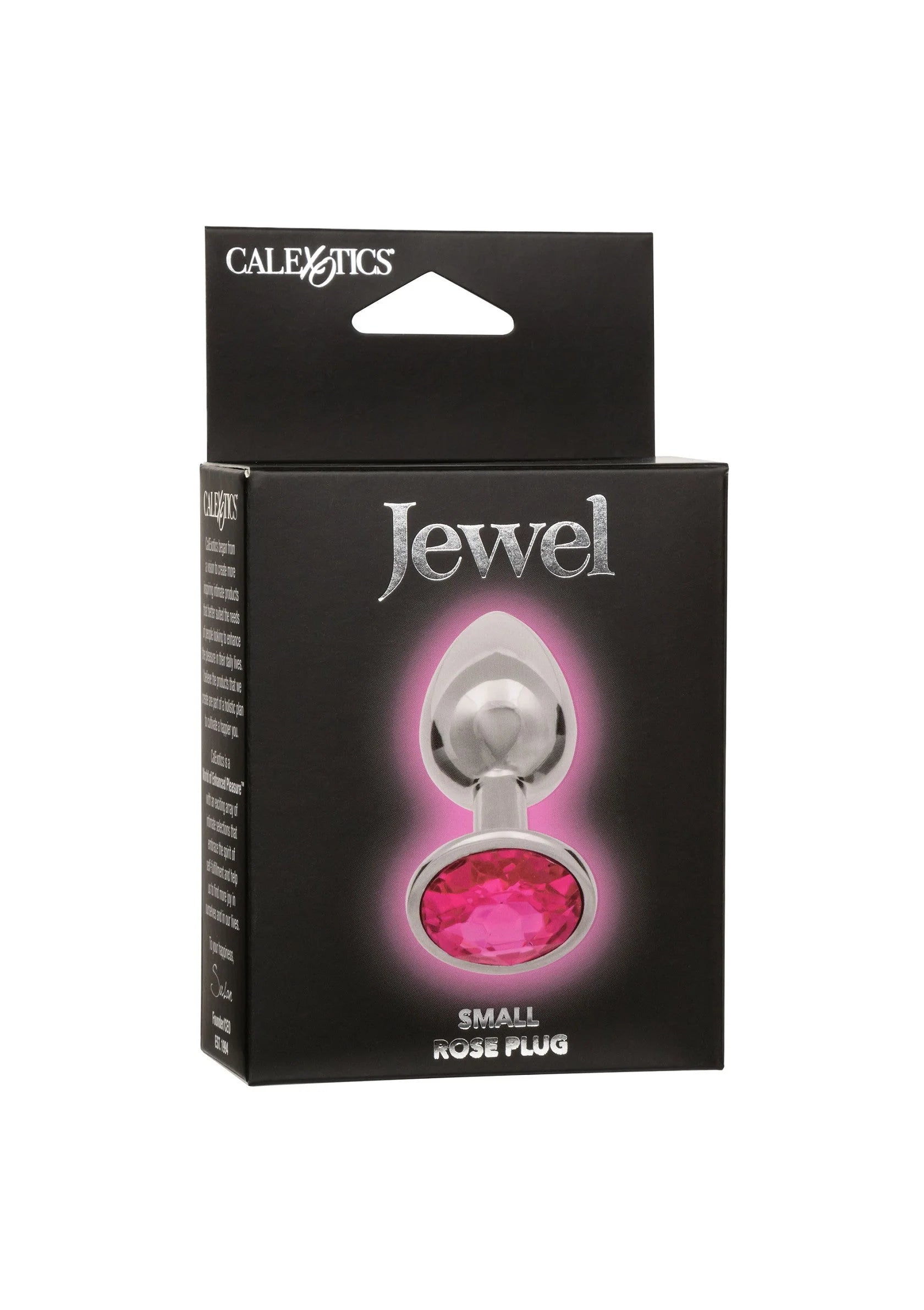 Bestel: Jewel Small Rose Plug by CalExotics Jewel - bij Happytoys: de erotische sex webshop | liever Happy dan Easy ⭐⭐⭐⭐⭐