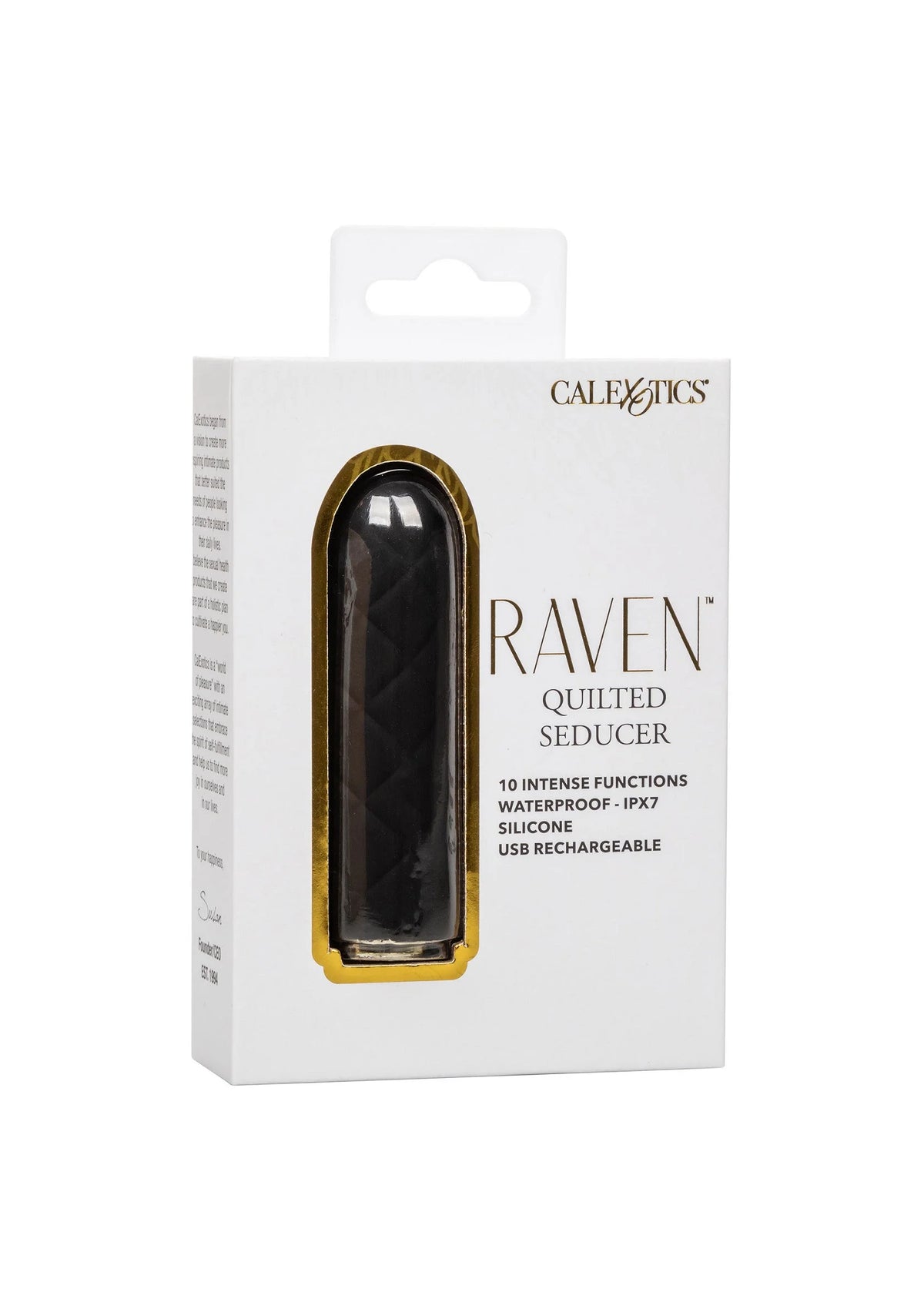 Beste vandaag nog: Raven Quilted Seducer by CalExotics - bij Happytoys