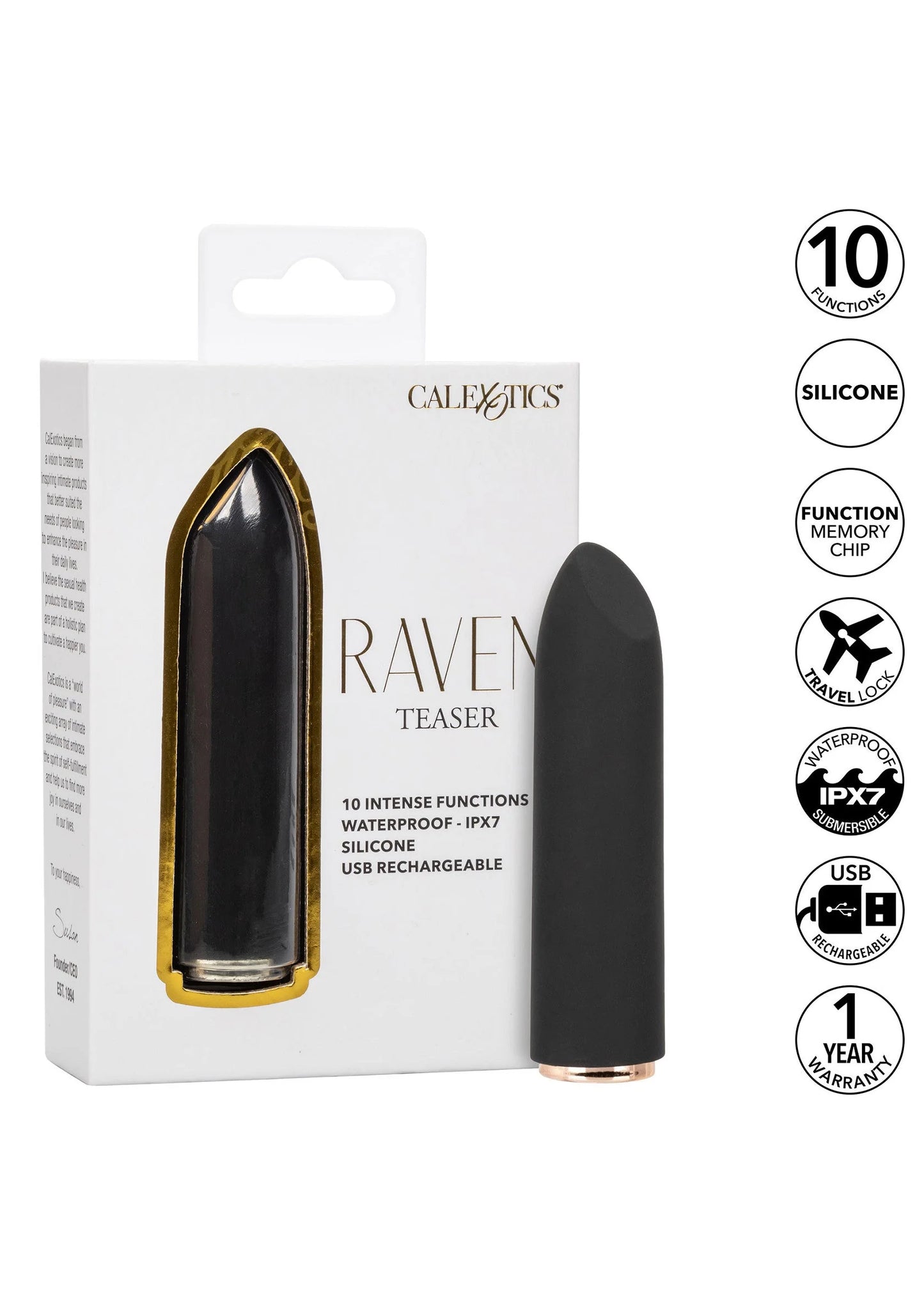 Bestel: Raven Teaser - bij Happytoys: de erotische sex webshop | liever Happy dan Easy ⭐⭐⭐⭐⭐