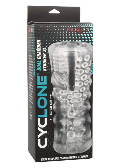 Beste vandaag nog: Cyclone Dual Chamber Stroker XL by Calexotics - bij Happytoys Sexshop: Toys for Feeling Happy & Easy 😊