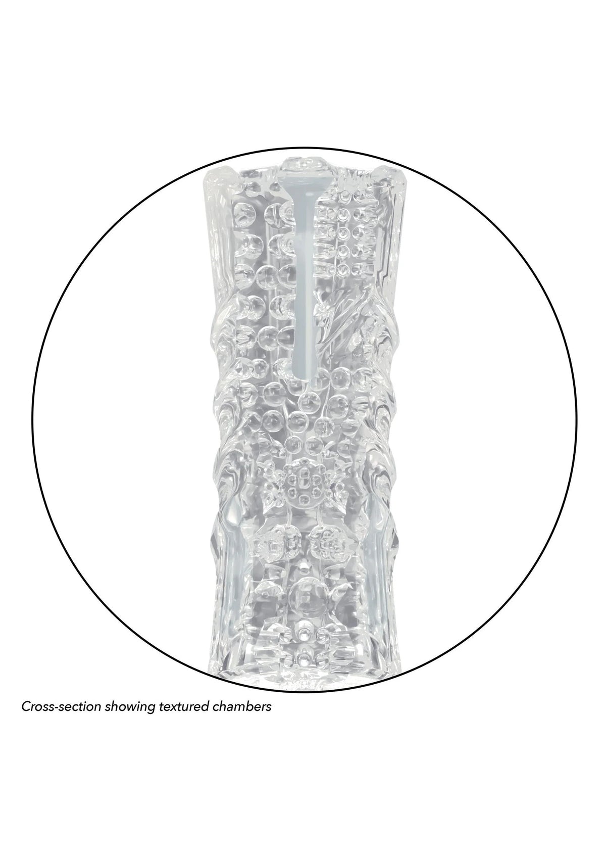 Beste vandaag nog: Cyclone Dual Chamber Stroker XL by Calexotics - bij Happytoys Sexshop: Toys for Feeling Happy & Easy 😊
