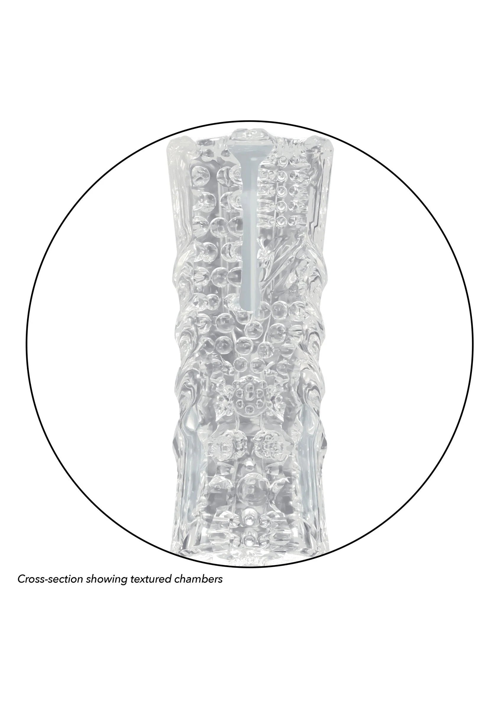Beste vandaag nog: Cyclone Dual Chamber Stroker XL by Calexotics - bij Happytoys Sexshop: Toys for Feeling Happy & Easy 😊