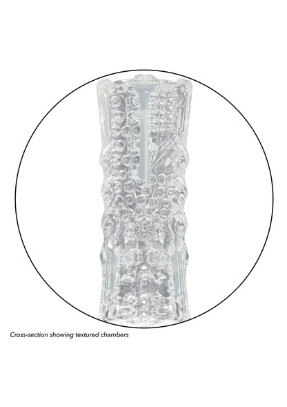 Beste vandaag nog: Cyclone Dual Chamber Stroker XL by Calexotics - bij Happytoys Sexshop: Toys for Feeling Happy & Easy 😊