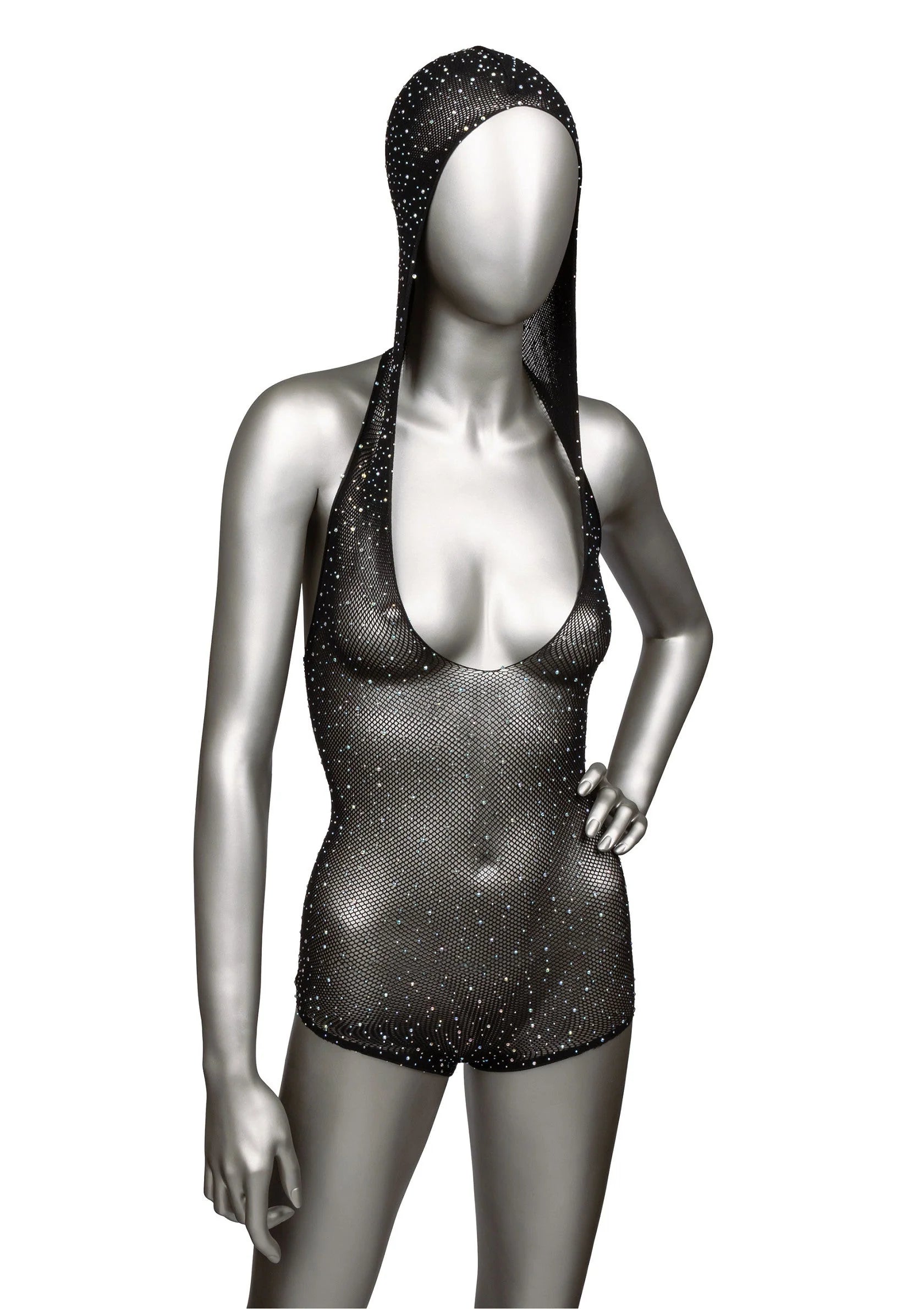 Beste vandaag nog: Radiance Hooded Deep V Body Suit by CalExotics - bij Happytoys