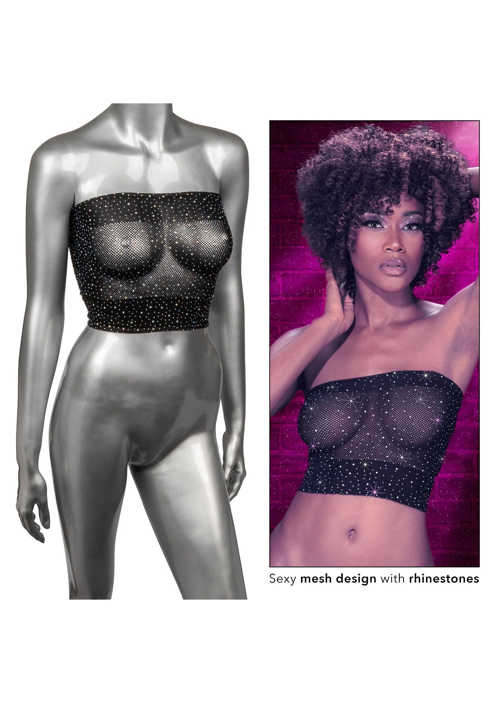 Beste vandaag nog: Radiance Bandeau Top by CalExotics - bij Happytoys