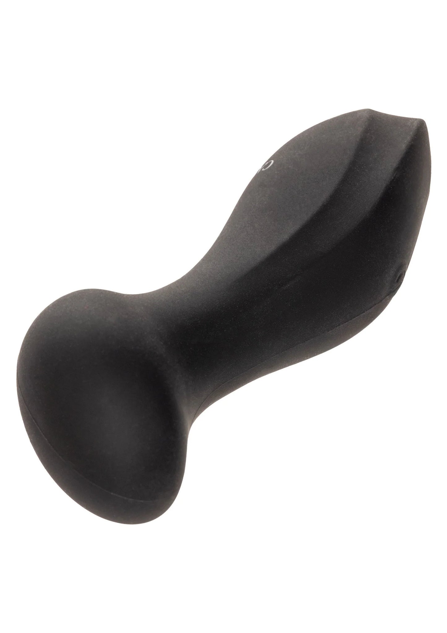 CalExotics mini massager in het zwart, langwerpig met brede uiteinden