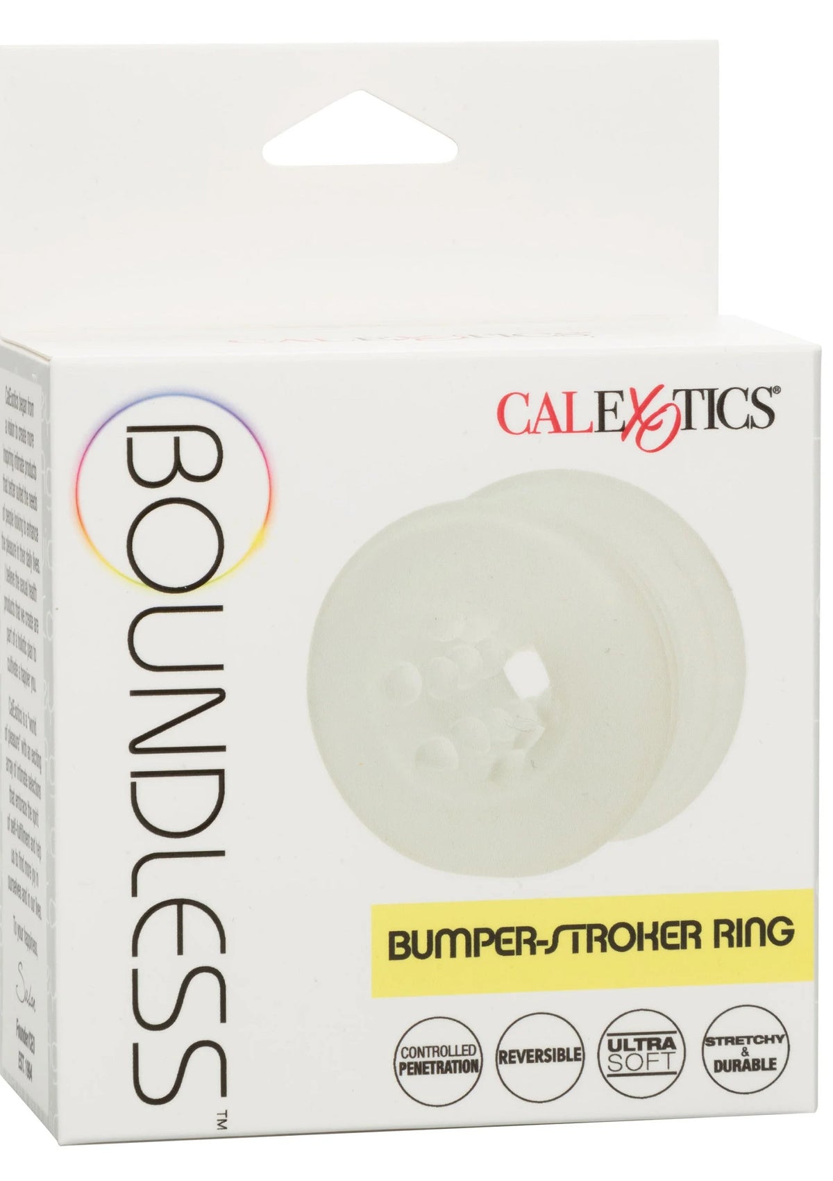 Beste vandaag nog: Boundless Bumper - Stroker Ring by CalExotics - bij Happytoys