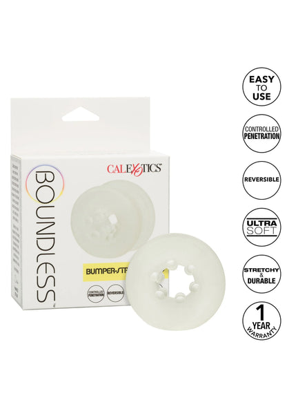 Beste vandaag nog: Boundless Bumper - Stroker Ring by CalExotics - bij Happytoys