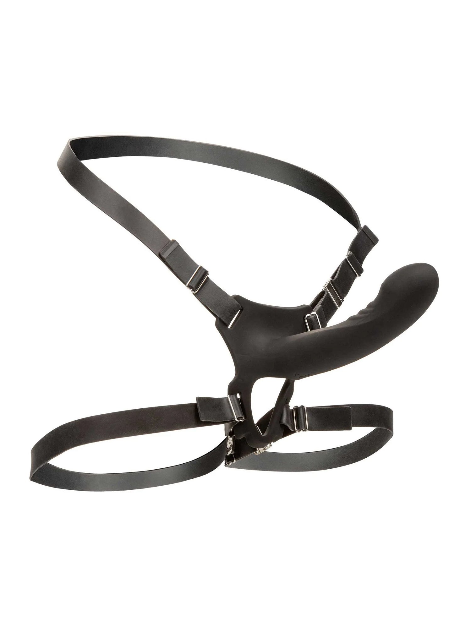 CalExotics Boundless zwart harnas met verstelbare bandjes en metalen sluitingen