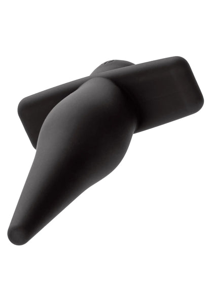 Oplaadbare high-intensity probe, zwarte conus met flens en cilindrisch handvat