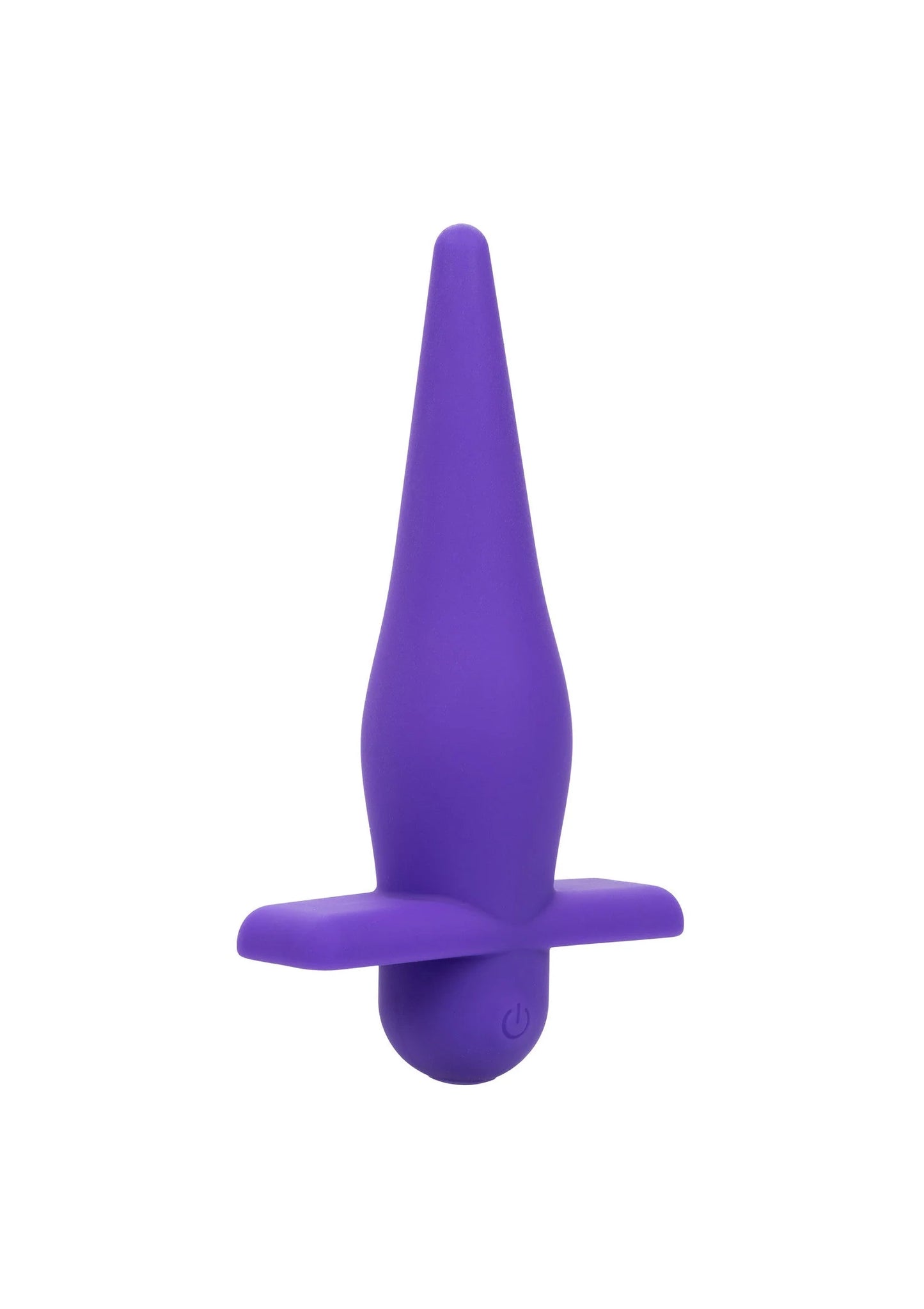 Oplaadbare high-intensity probe, paarse conische vorm met platte flens en knop