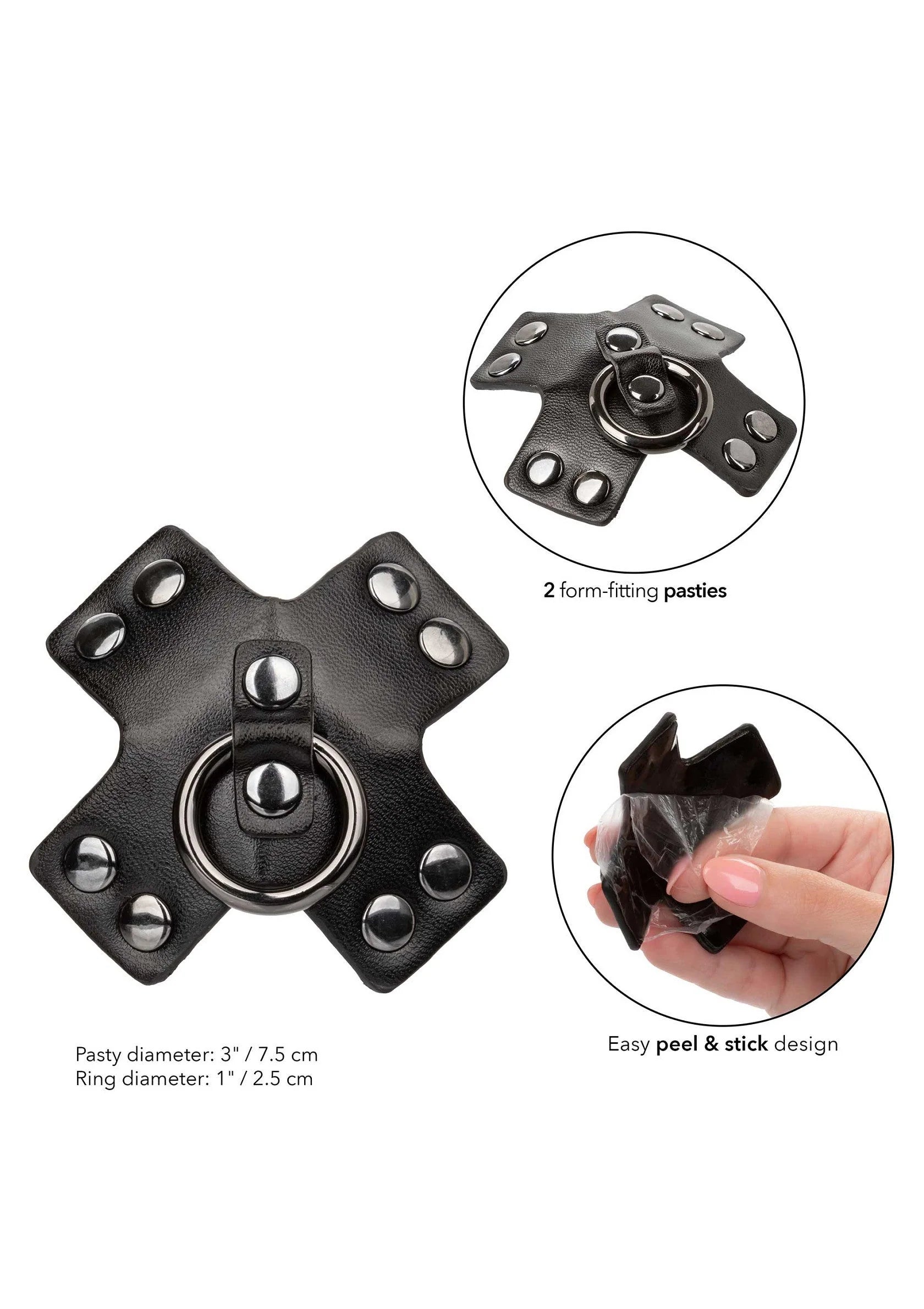 Beste vandaag nog: Euphoria Collection O - Ring Pasties by CalExotics - bij Happytoys