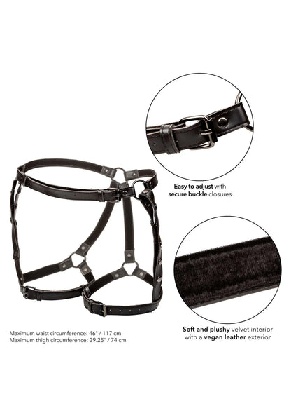 Beste vandaag nog: Euphoria Collection Plus Size Riding Thigh Harness by CalExotics - bij Happytoys