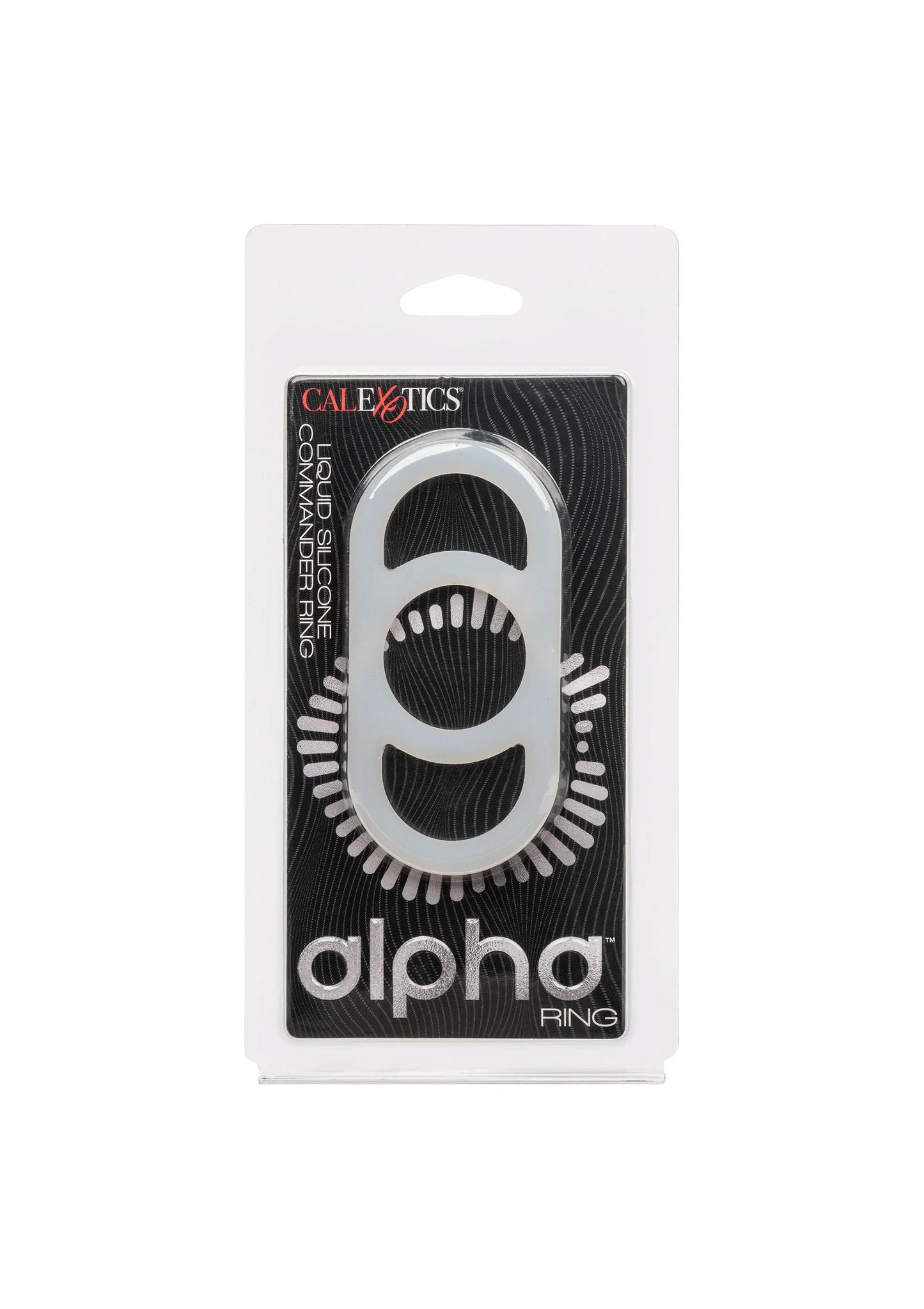 Bestel: Silicone Commander Ring by CalExotics - bij Happytoys: de erotische sex webshop | liever Happy dan Easy ⭐⭐⭐⭐⭐