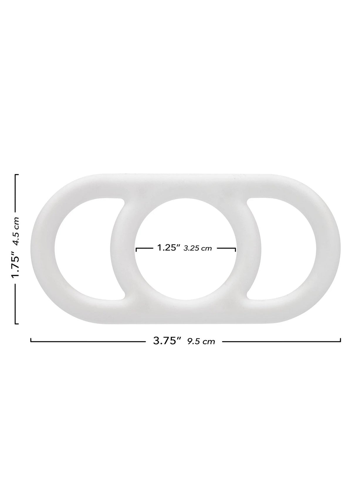Bestel: Silicone Commander Ring by CalExotics - bij Happytoys: de erotische sex webshop | liever Happy dan Easy ⭐⭐⭐⭐⭐