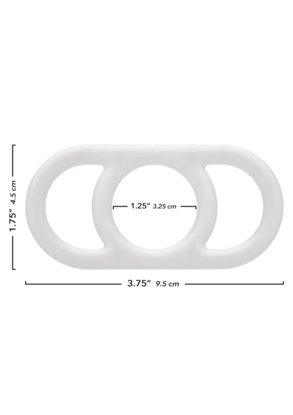 Bestel: Silicone Commander Ring by CalExotics - bij Happytoys: de erotische sex webshop | liever Happy dan Easy ⭐⭐⭐⭐⭐