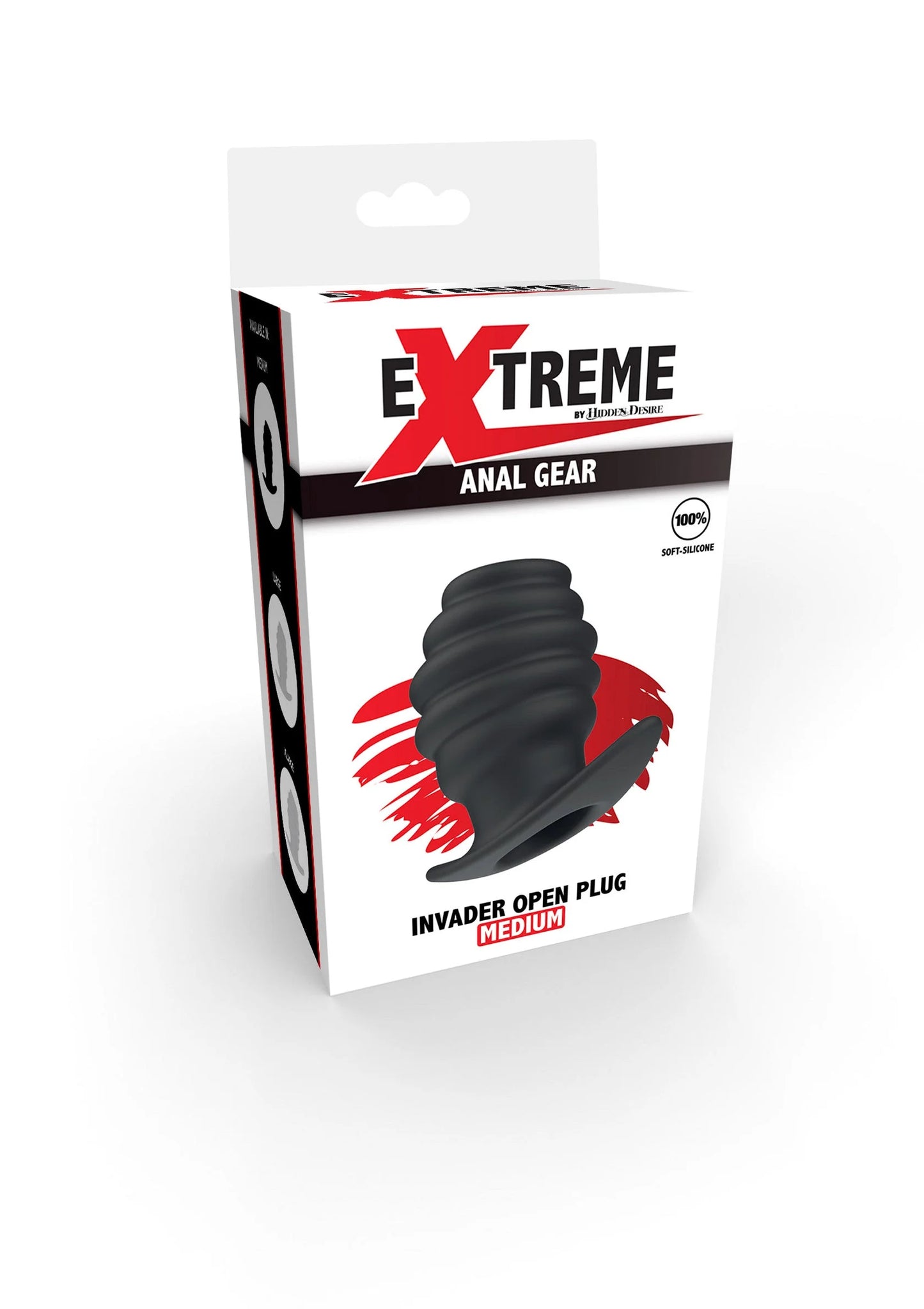 Beste vandaag nog: Extreme Invader Open Plug Medium by Hidden Desire - bij Happytoys