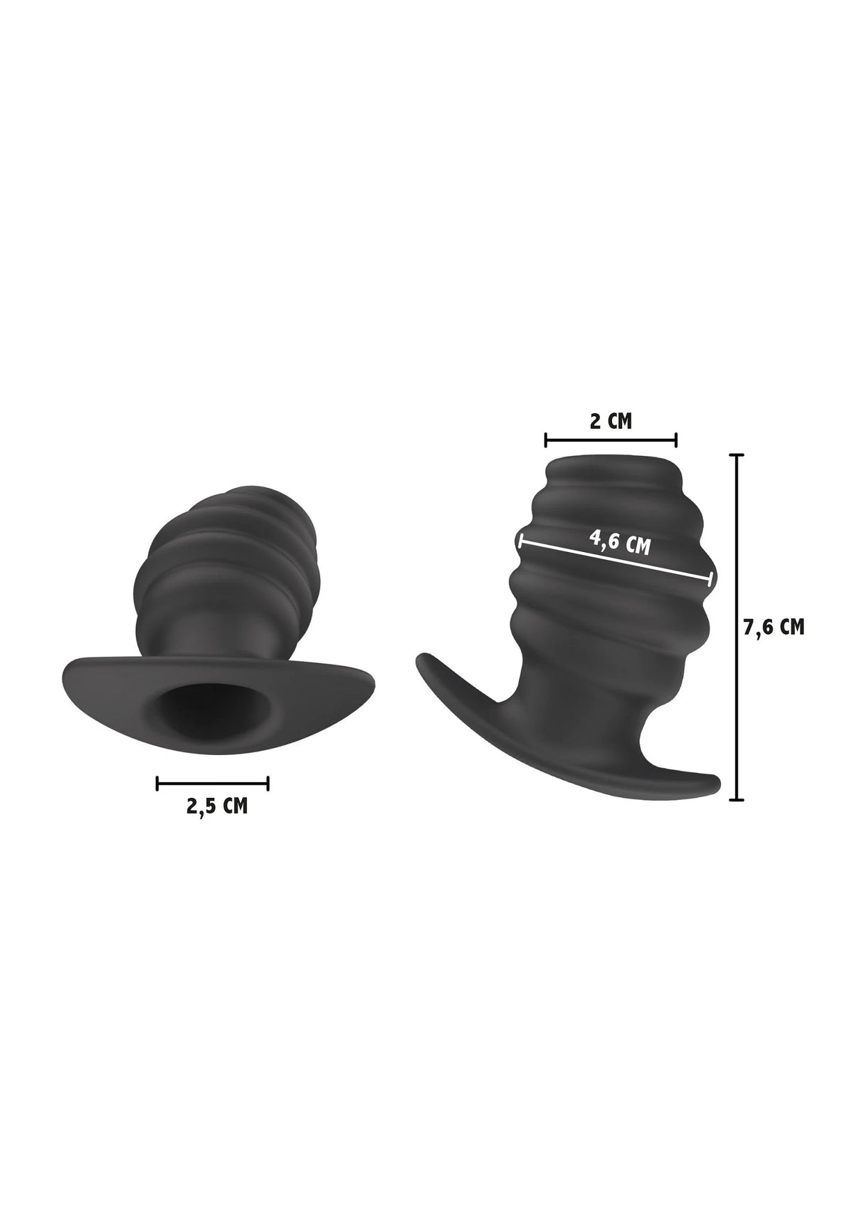 Beste vandaag nog: Extreme Invader Open Plug Medium by Hidden Desire - bij Happytoys