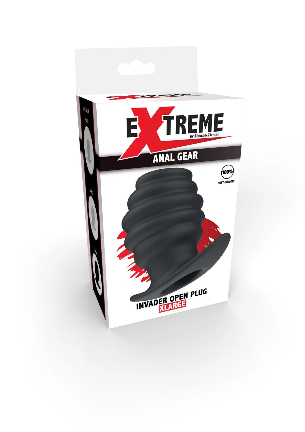 Beste vandaag nog: Extreme Invader Open Plug XLarge by Hidden Desire - bij Happytoys