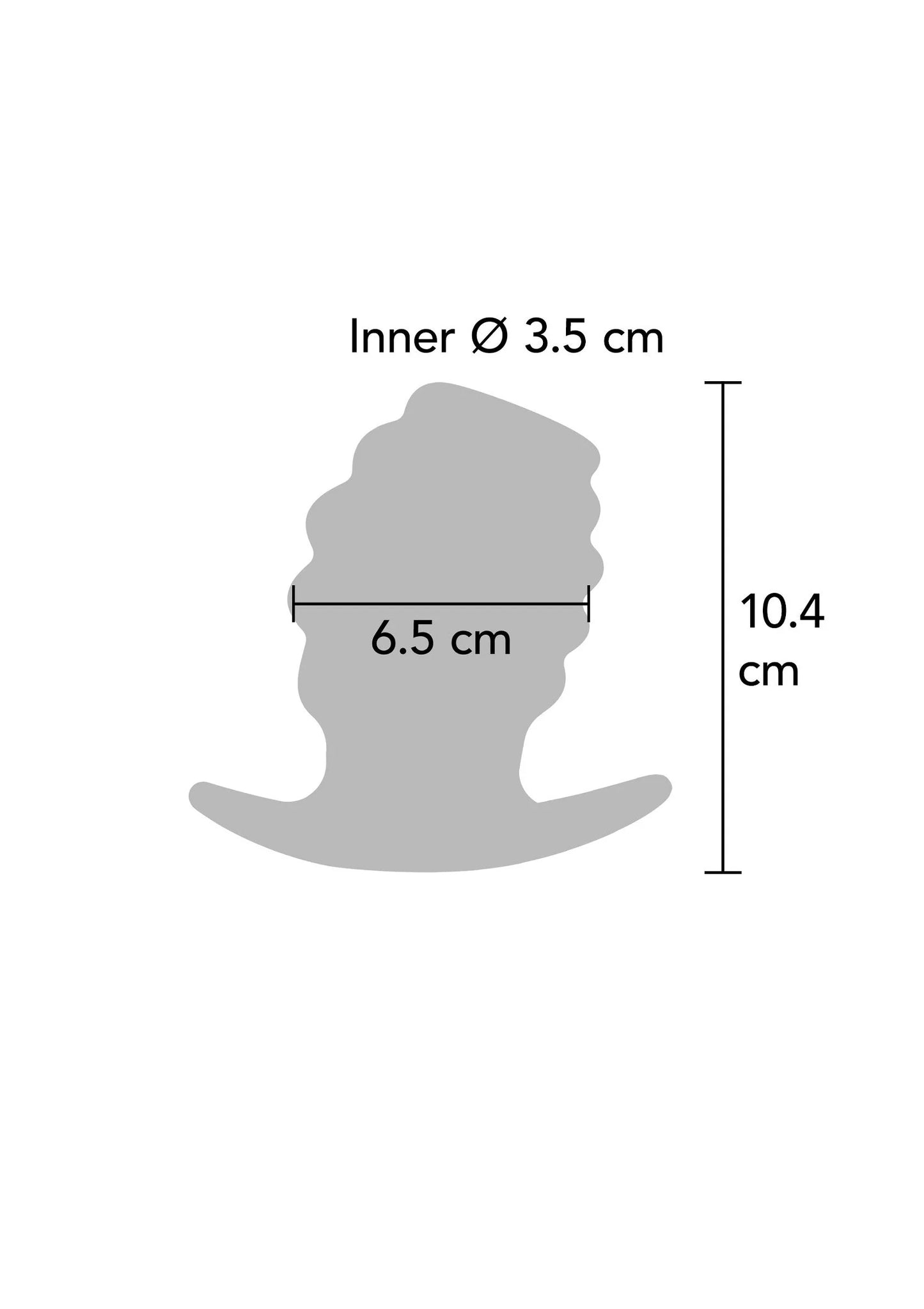 Beste vandaag nog: Extreme Invader Open Plug XLarge by Hidden Desire - bij Happytoys