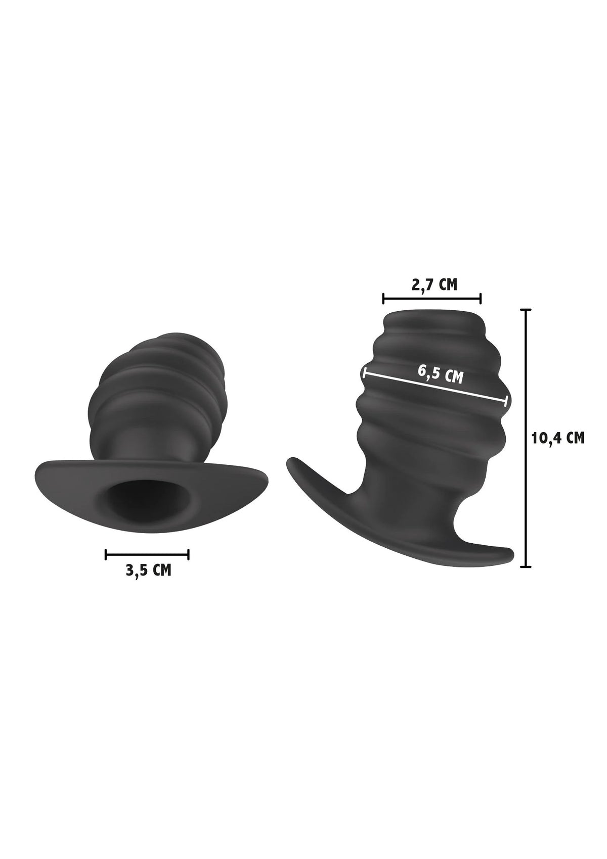 Beste vandaag nog: Extreme Invader Open Plug XLarge by Hidden Desire - bij Happytoys