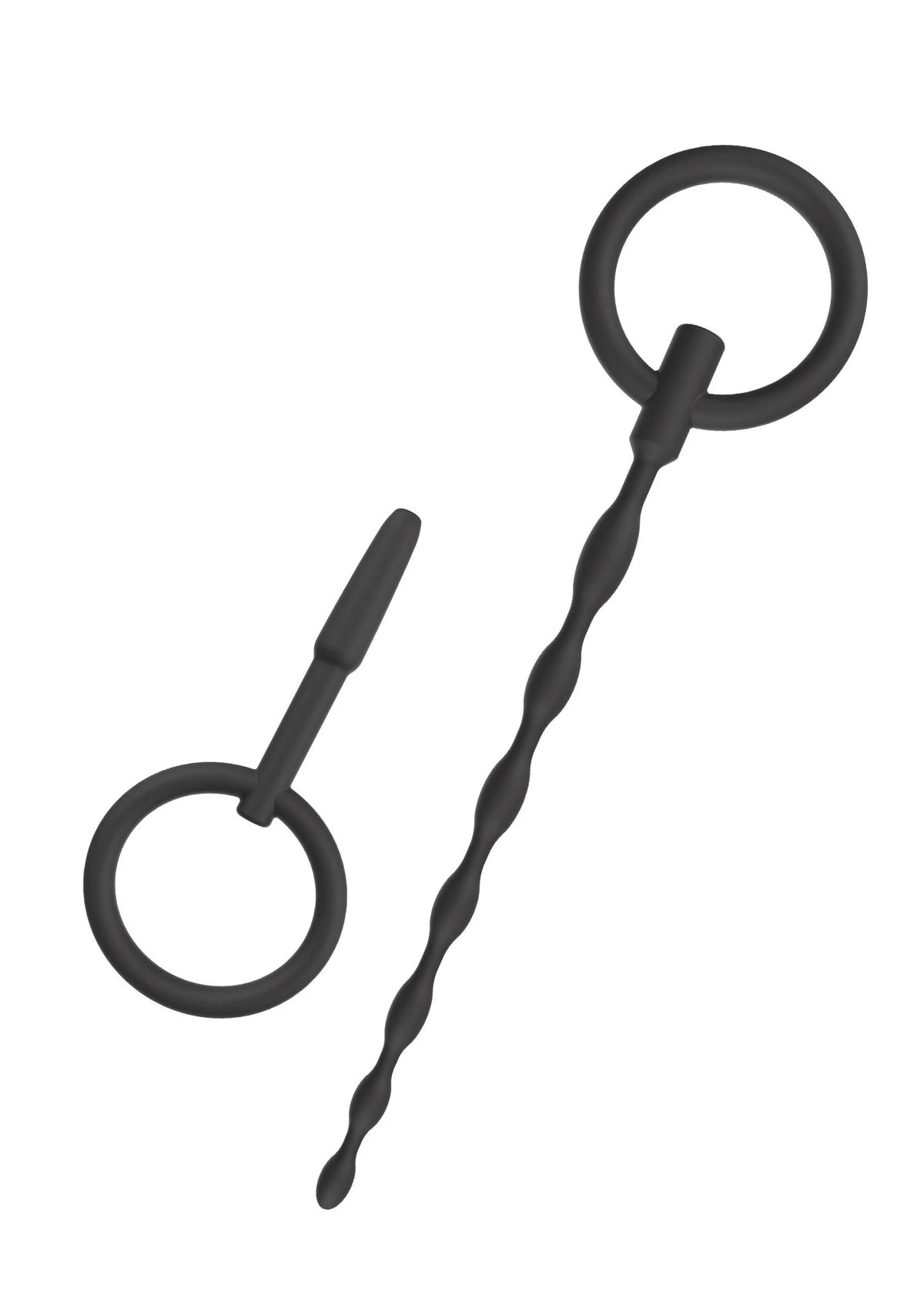 Beste vandaag nog: Extreme Penis Plug Set Small 2 pcs by Hidden Desire - bij Happytoys - Default Title - 16812 - BLACK