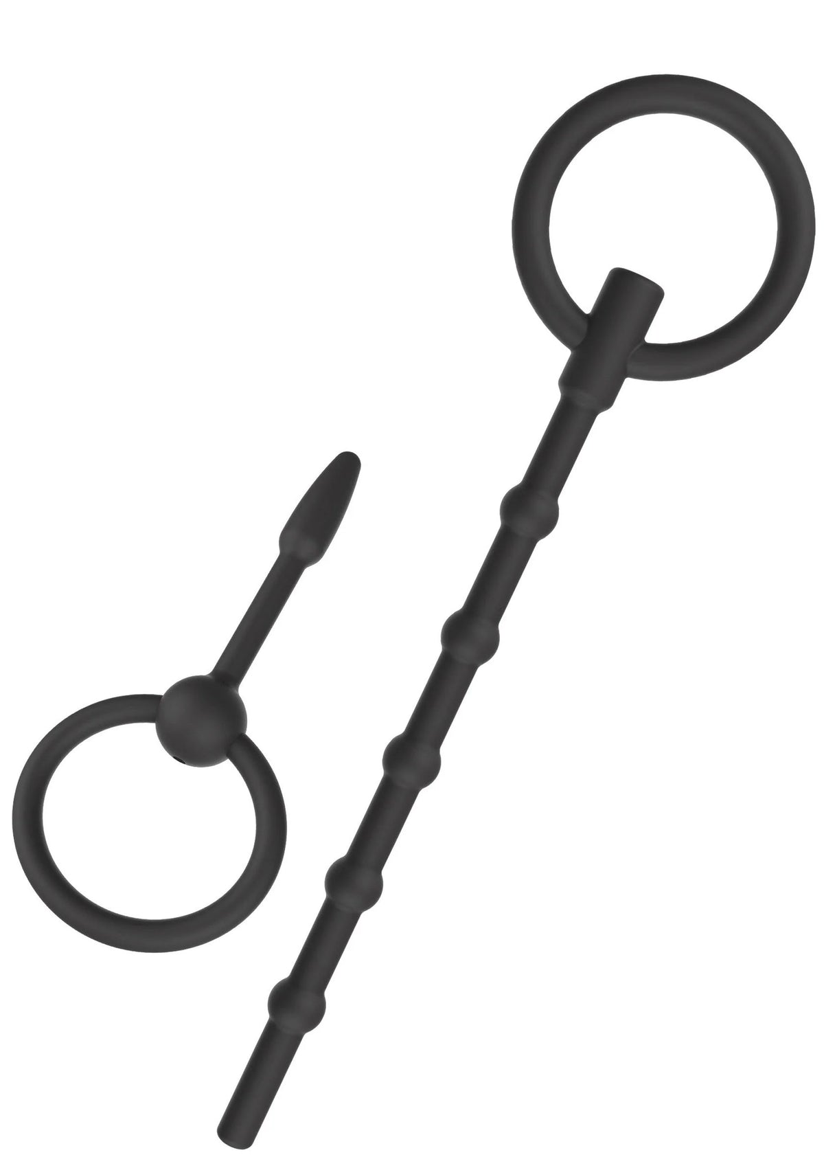 Beste vandaag nog: Extreme Penis Plug Set Large 2 pcs by Hidden Desire - bij Happytoys - Default Title - 16813 - BLACK
