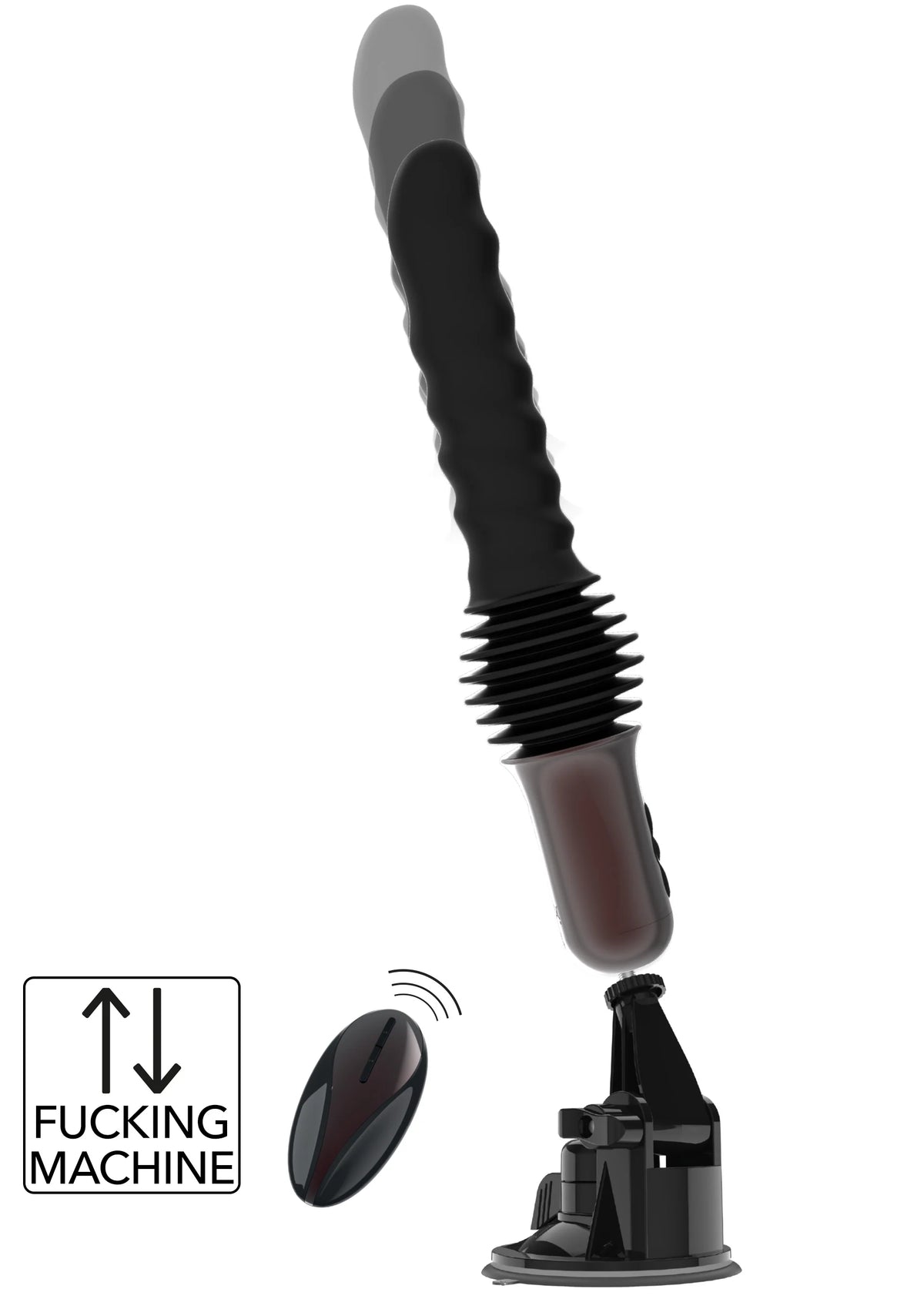 Beste vandaag nog: Anal Power Thrusting Vibrator by Hidden Desire - bij Happytoys Sexshop: Toys for Feeling Happy & Easy 😊 - Default Title - 16817 - BLACK