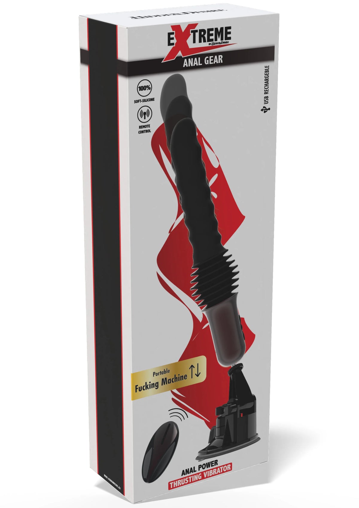 Beste vandaag nog: Anal Power Thrusting Vibrator by Hidden Desire - bij Happytoys Sexshop: Toys for Feeling Happy & Easy 😊