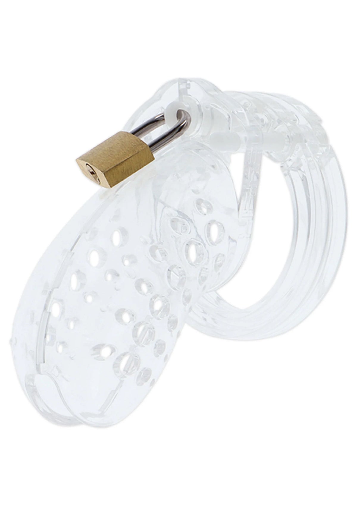Bestel: Chastity Cock Cage Acrylic - bij Happytoys: de erotische sex webshop | liever Happy dan Easy ⭐⭐⭐⭐⭐