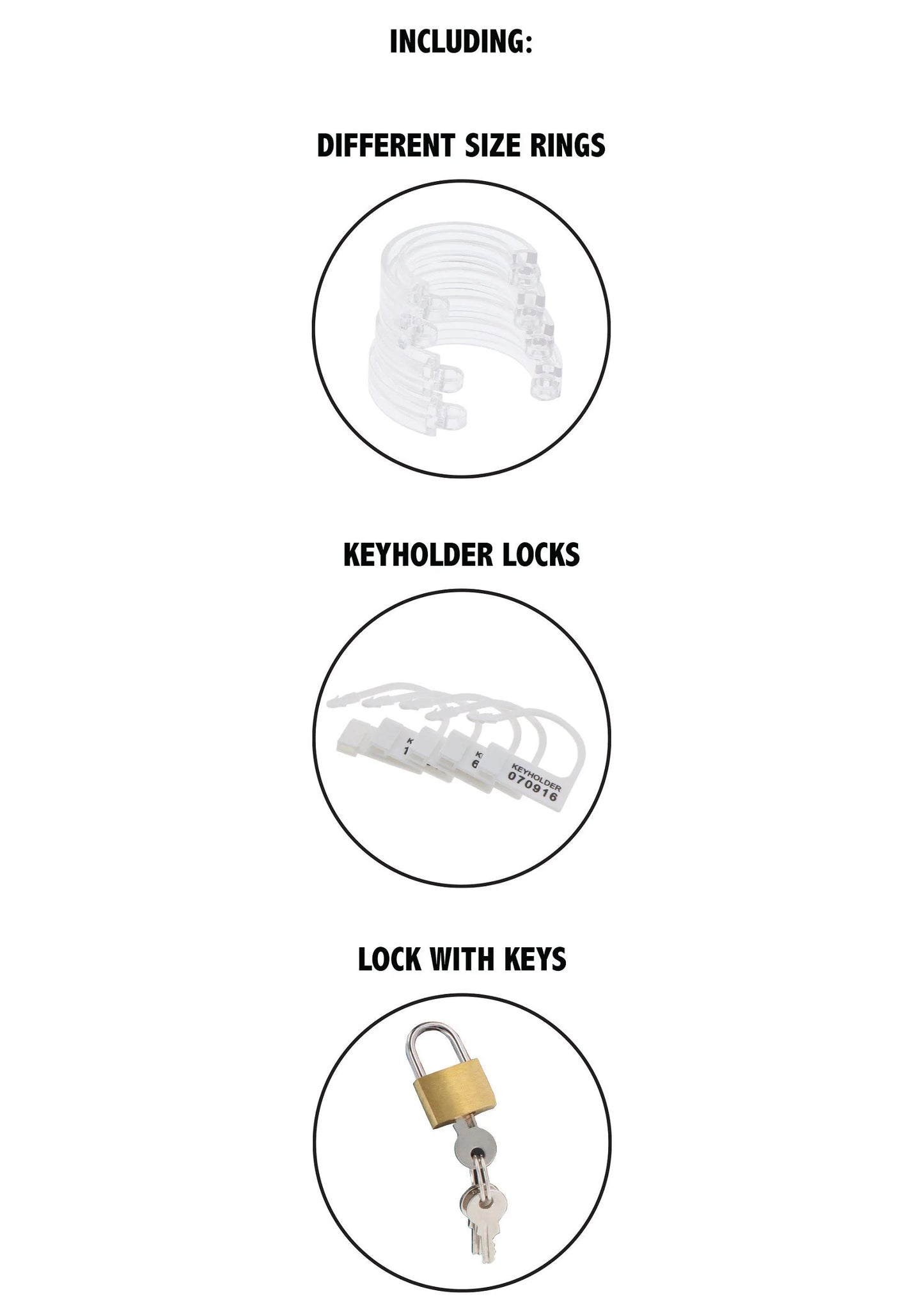 Bestel: Chastity Cock Cage Acrylic - bij Happytoys: de erotische sex webshop | liever Happy dan Easy ⭐⭐⭐⭐⭐