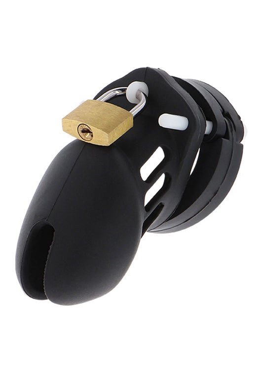 Bestel: Chastity Cock Cage Silicone Small - bij Happytoys: de erotische sex webshop | liever Happy dan Easy ⭐⭐⭐⭐⭐