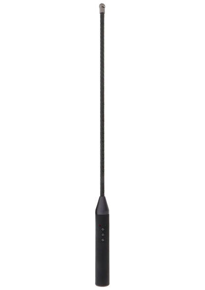 Elektrostok van Hidden Desire Extreme, zwart met handvat en knopjes