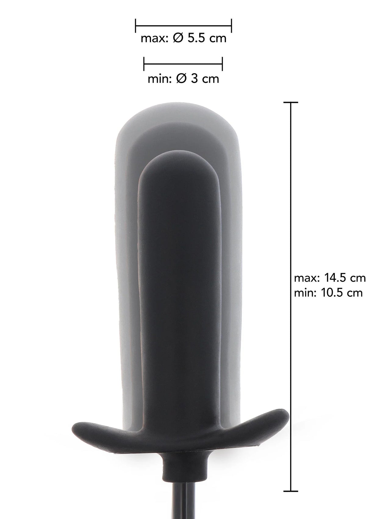 Bestel: Inflatable Smooth Plug Starter - bij Happytoys: de erotische sex webshop | liever Happy dan Easy ⭐⭐⭐⭐⭐