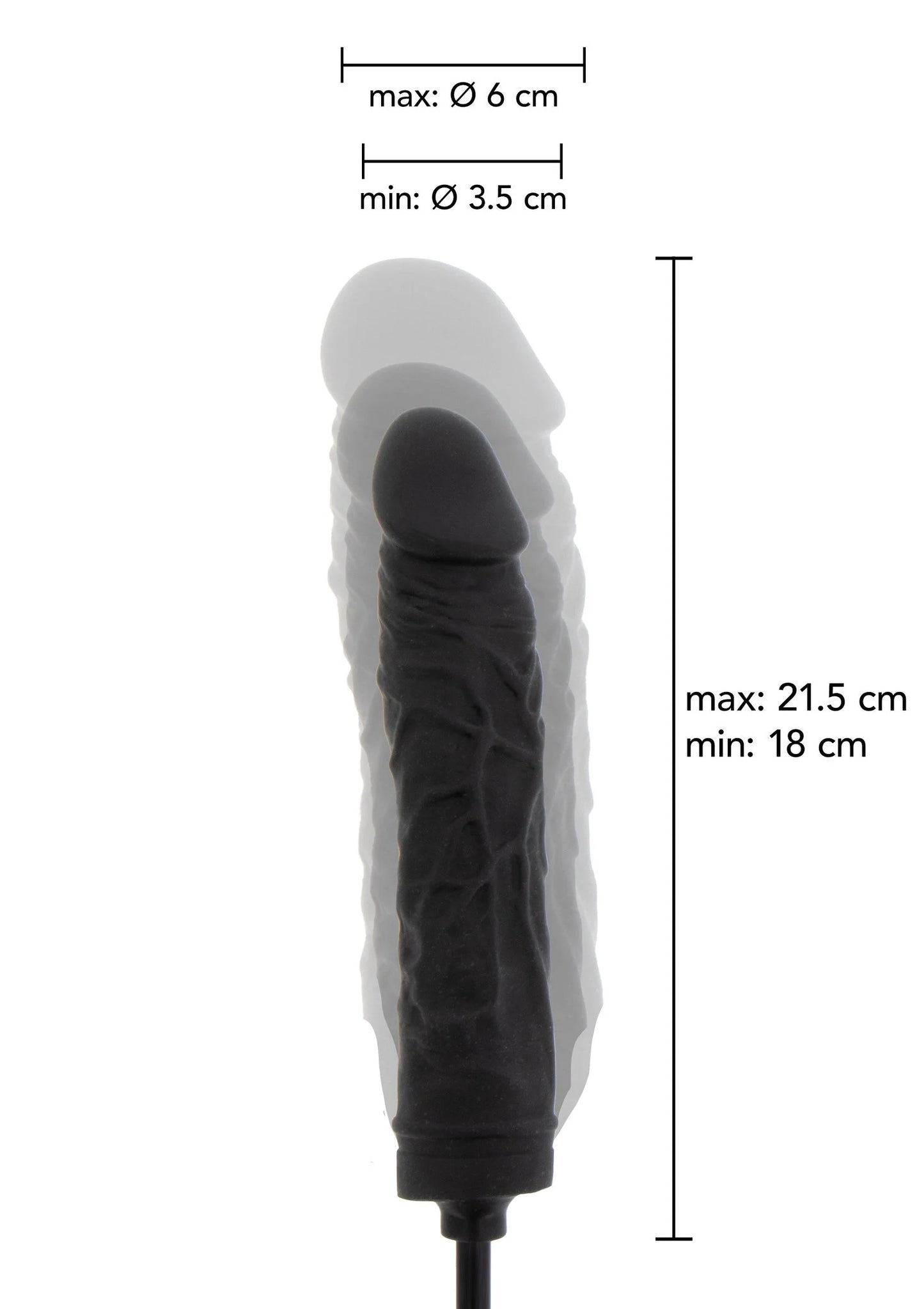 Bestel: Inflatable Dong Advanced - bij Happytoys: de erotische sex webshop | liever Happy dan Easy ⭐⭐⭐⭐⭐
