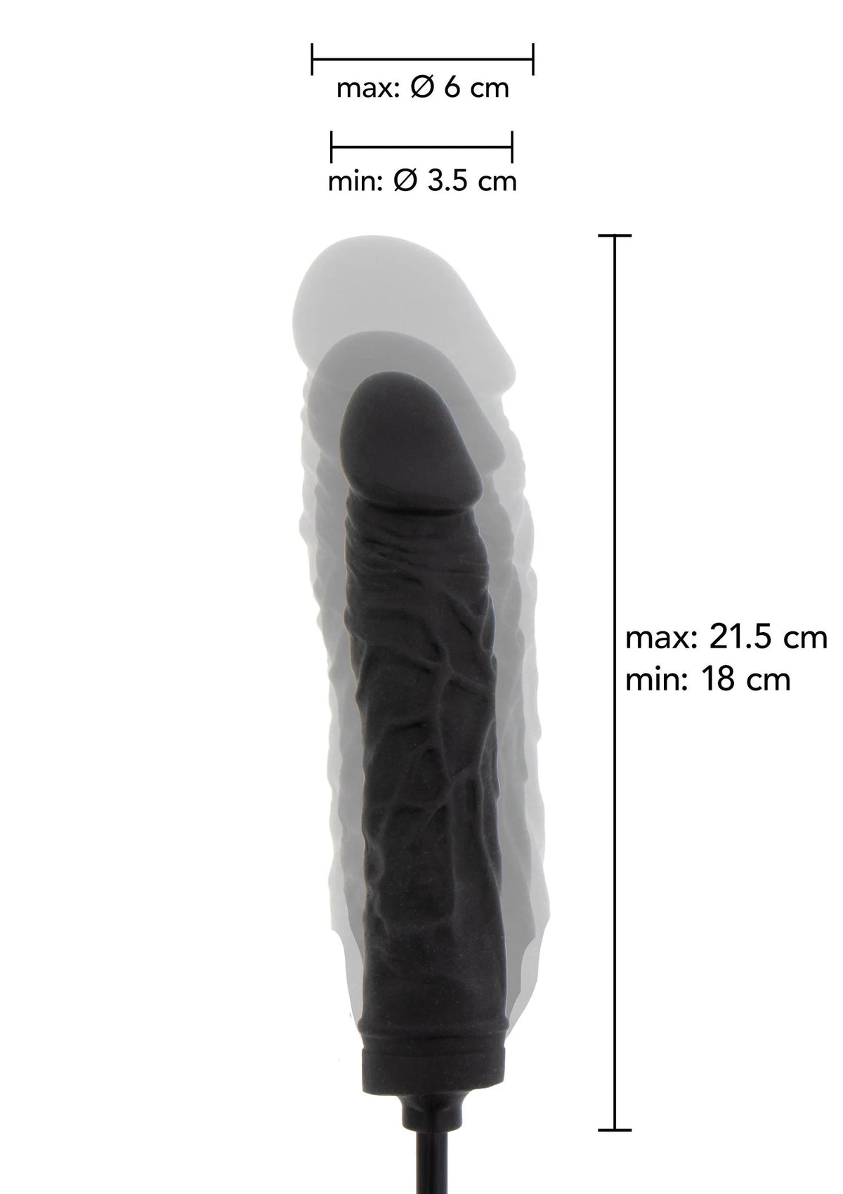 Bestel: Inflatable Dong Advanced - bij Happytoys: de erotische sex webshop | liever Happy dan Easy ⭐⭐⭐⭐⭐