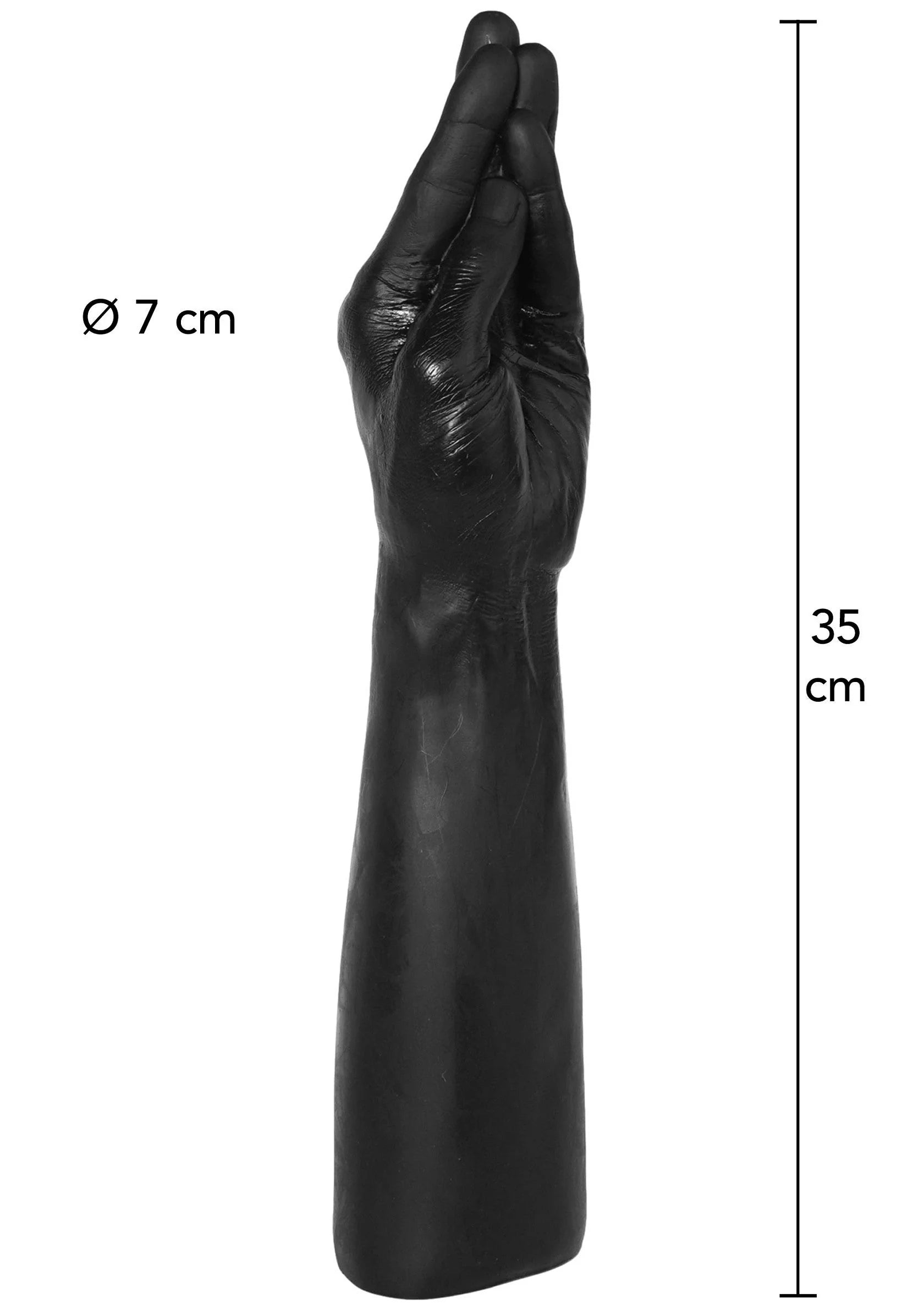 Beste vandaag nog: The Hand Fucker by Hidden Desire Extreme - bij Happytoys Sexshop: online sex shop for Feeling Happy & Easy 😊 - Default Title - 16860 - BLACK