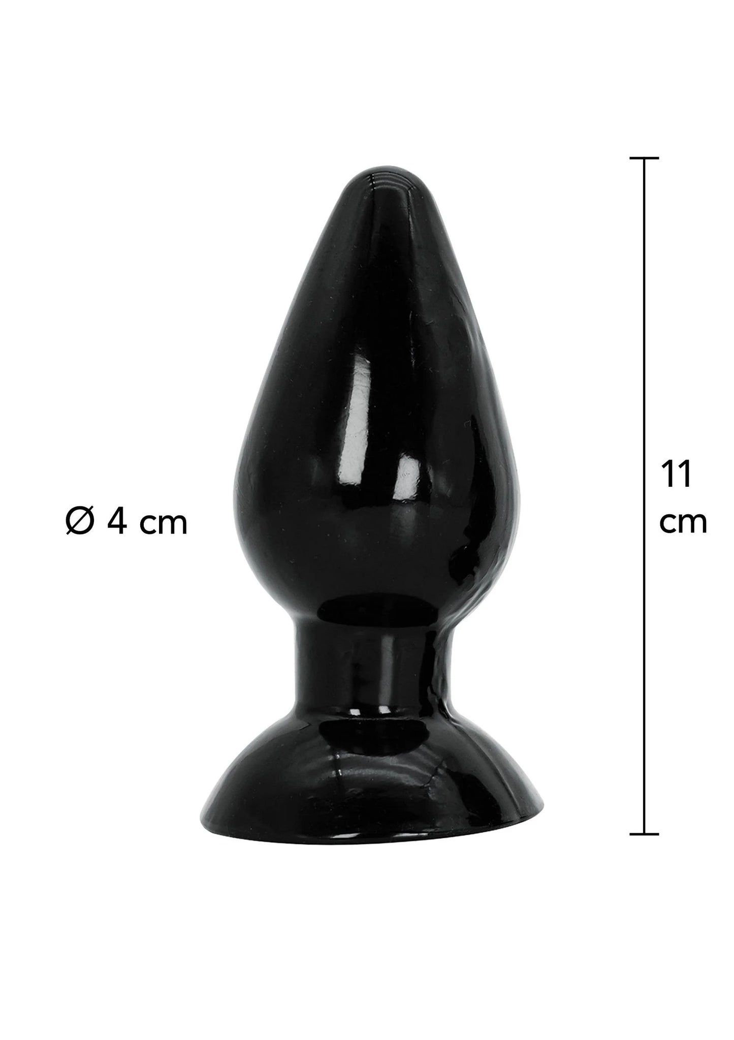 Bestel: Buttplug Medium 11 cm - bij Happytoys: de erotische sex webshop | liever Happy dan Easy ⭐⭐⭐⭐⭐