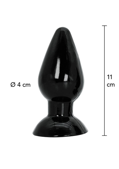 Bestel: Buttplug Medium 11 cm - bij Happytoys: de erotische sex webshop | liever Happy dan Easy ⭐⭐⭐⭐⭐