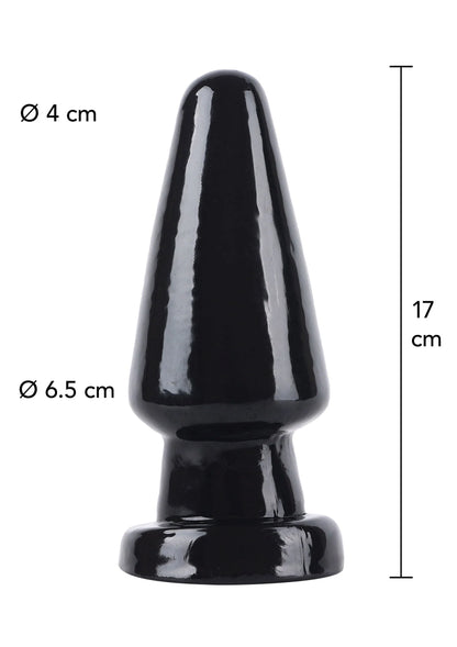 Bestel: Buttplug Cone Head Large 17 cm - bij Happytoys: de erotische sex webshop | liever Happy dan Easy ⭐⭐⭐⭐⭐