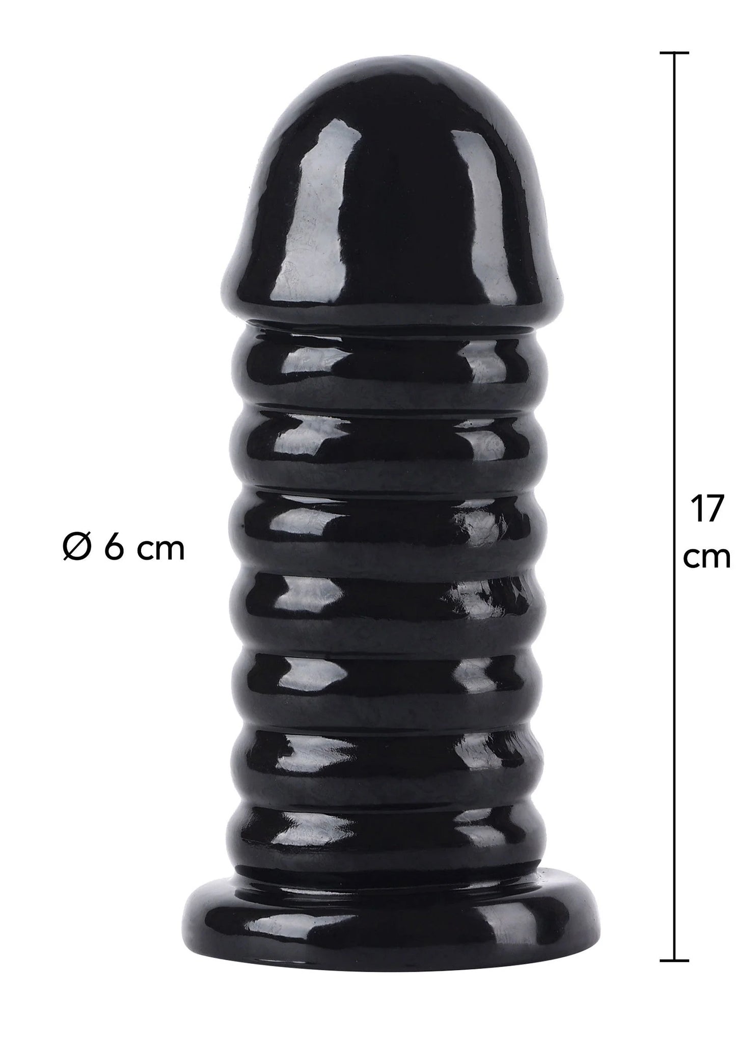 Bestel: Anal Bold Large 16.5 cm - bij Happytoys: de erotische sex webshop | liever Happy dan Easy ⭐⭐⭐⭐⭐ - Default Title - 16866 - BLACK