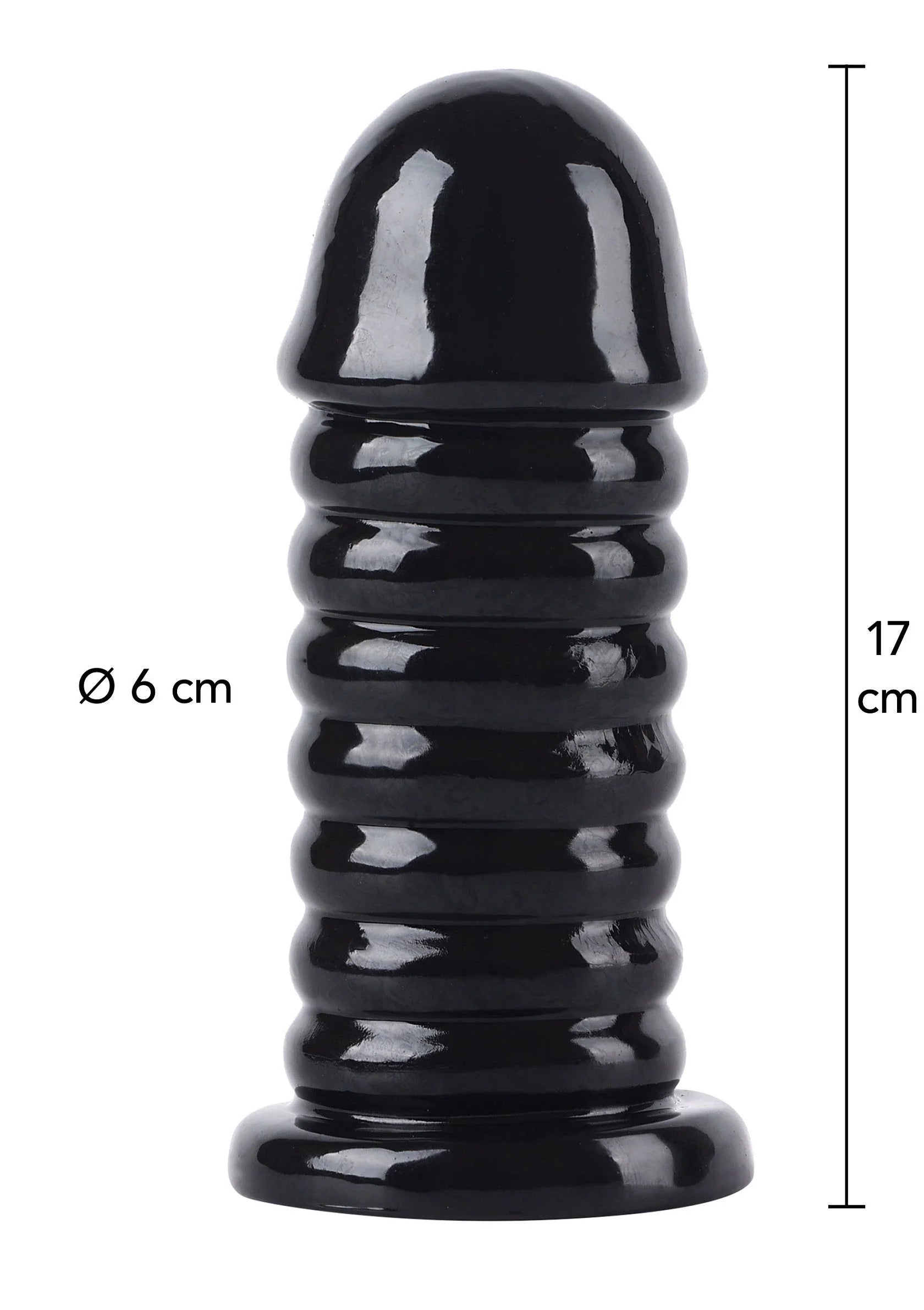 Bestel: Anal Bold Large 16.5 cm - bij Happytoys: de erotische sex webshop | liever Happy dan Easy ⭐⭐⭐⭐⭐ - Default Title - 16866 - BLACK