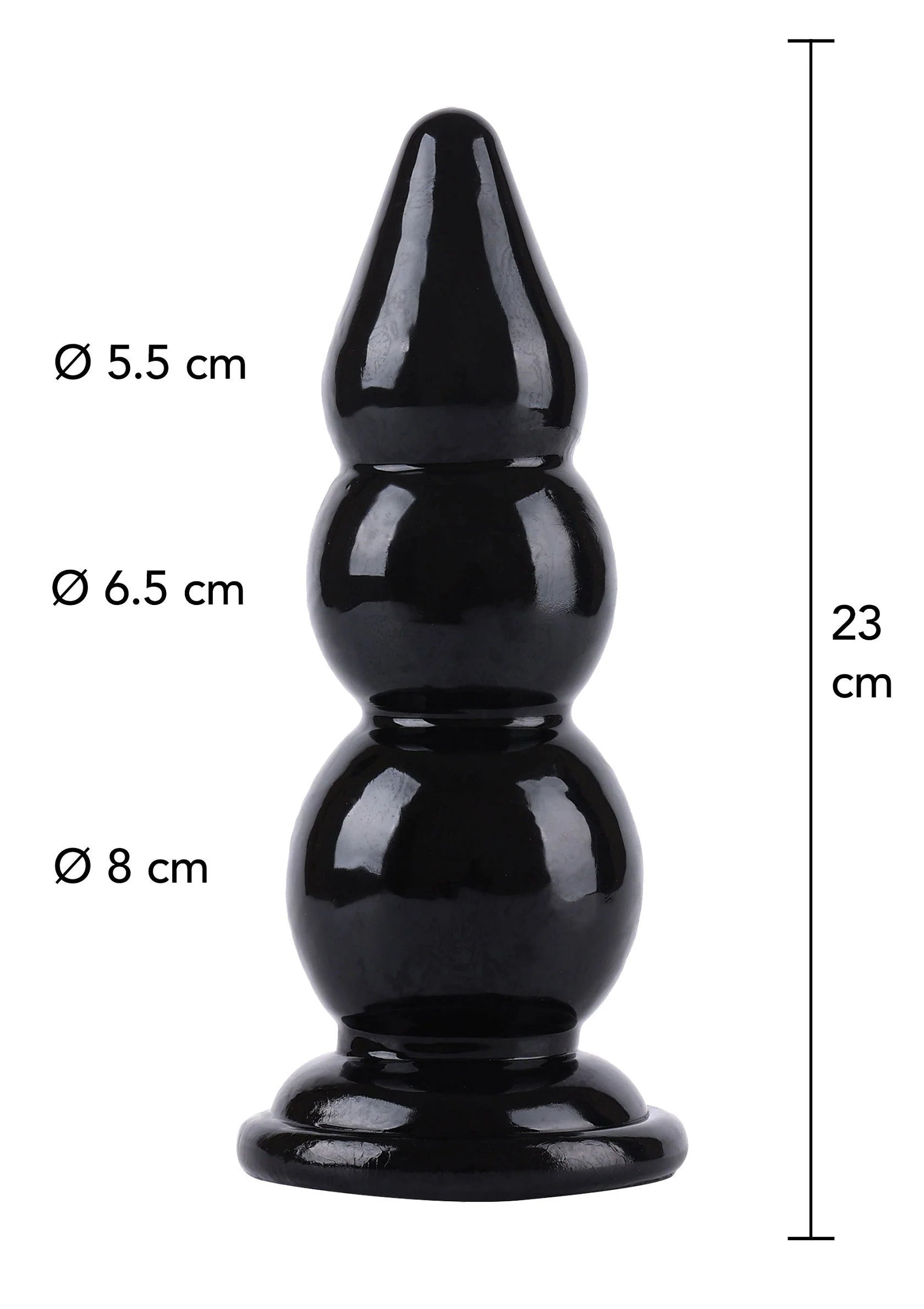 Bestel: Buttplug Balls 23 cm - bij Happytoys: de erotische sex webshop | liever Happy dan Easy ⭐⭐⭐⭐⭐