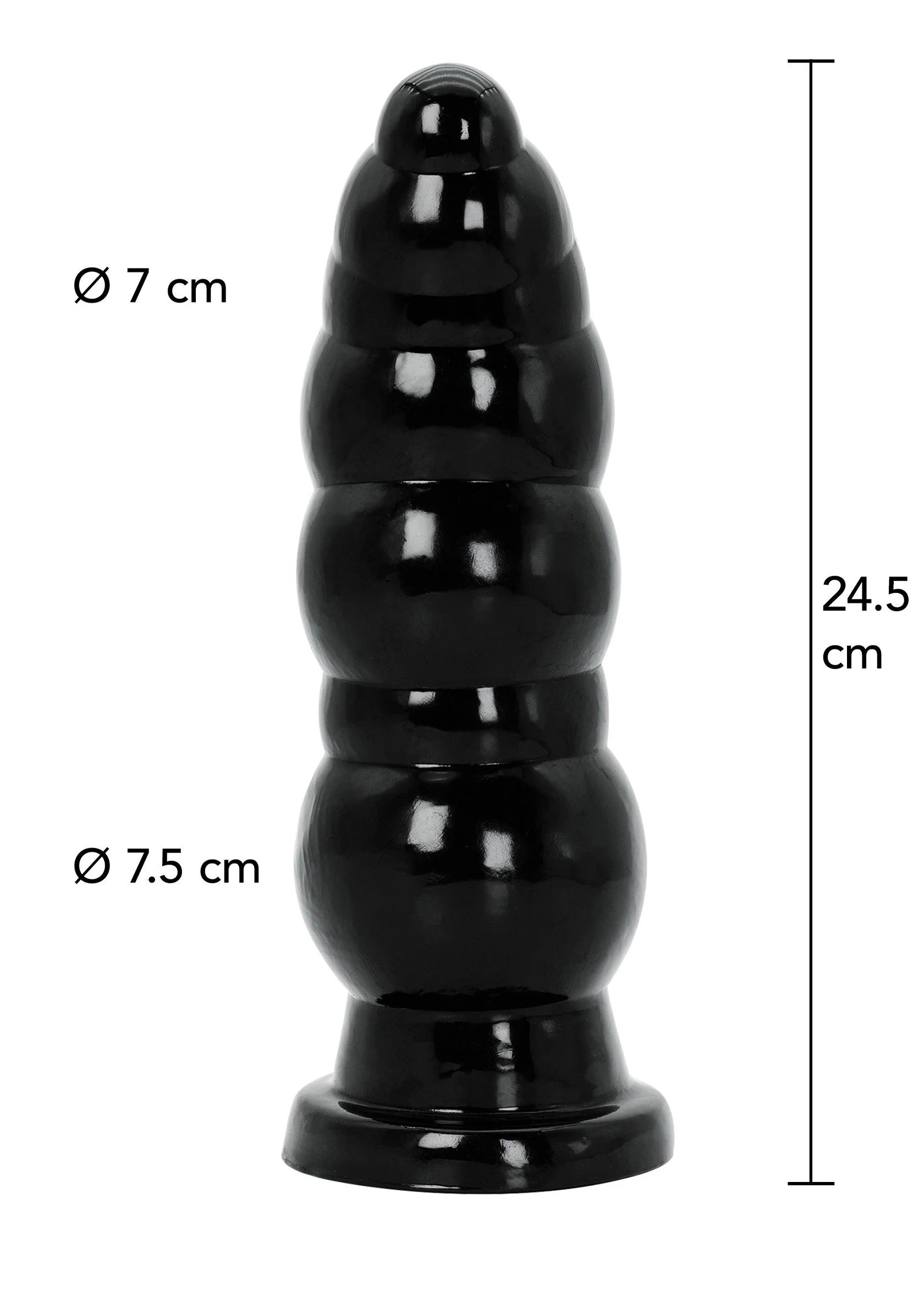 Bestel: Buttplug Balls 24.5 cm - bij Happytoys: de erotische sex webshop | liever Happy dan Easy ⭐⭐⭐⭐⭐