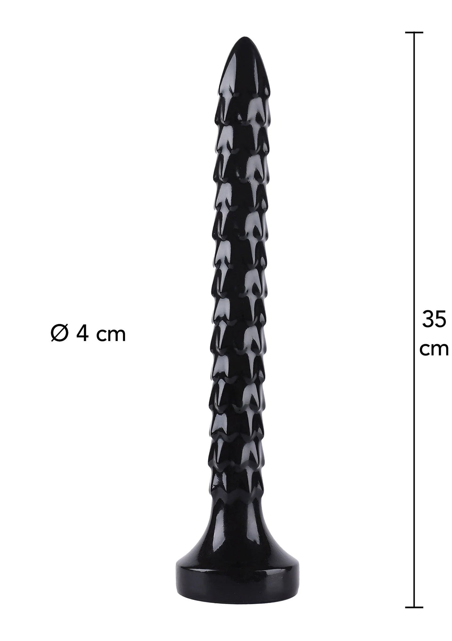 Beste vandaag nog: Anal Snake 35 cm by Hidden Desire - bij Happytoys Sexshop: Toys for Feeling Happy & Easy 😊 - Default Title - 16878 - BLACK