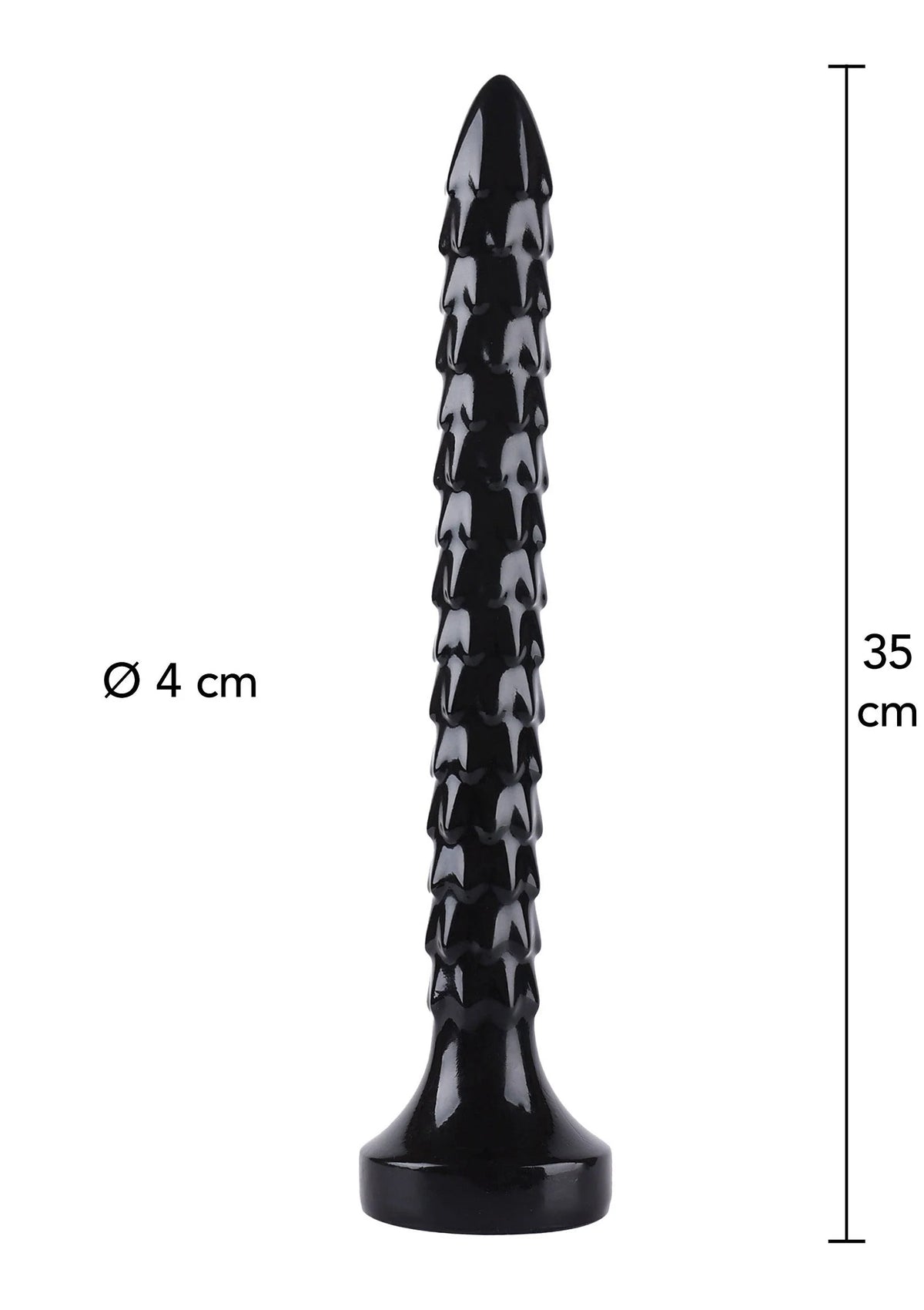 Beste vandaag nog: Anal Snake 35 cm by Hidden Desire - bij Happytoys Sexshop: Toys for Feeling Happy & Easy 😊 - Default Title - 16878 - BLACK