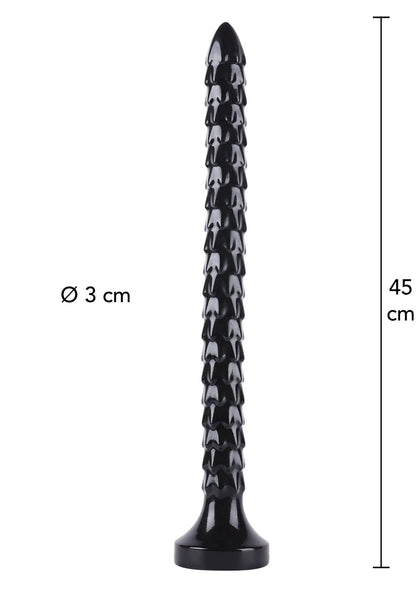 Beste vandaag nog: Anal Snake 45 cm by Hidden Desire - bij Happytoys Sexshop: Toys for Feeling Happy & Easy 😊 - Default Title - 16879 - BLACK
