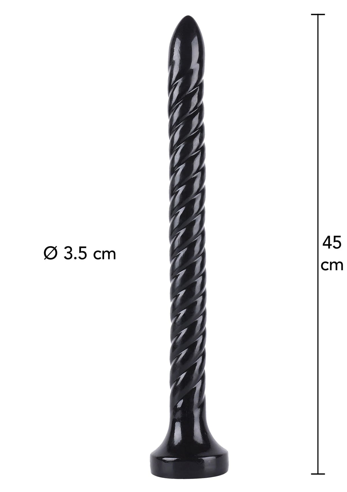 Beste vandaag nog: Anal Serpent 45 cm by Hidden Desire - bij Happytoys Sexshop: Toys for Feeling Happy & Easy 😊 - Default Title - 16881 - BLACK