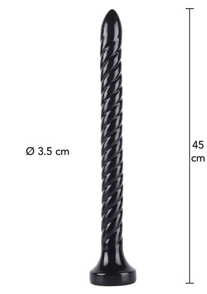 Beste vandaag nog: Anal Serpent 45 cm by Hidden Desire - bij Happytoys Sexshop: Toys for Feeling Happy & Easy 😊 - Default Title - 16881 - BLACK